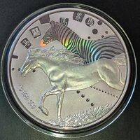 Münze mit Regenbogeneffekt - Stempelherstellung mit LANG Pulsaris 300